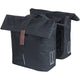 Basil tas dubbel 18333 city mik 28-32l. zwart