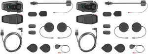 Interphone helm communicatie systeem u-com 8 r com. system helmet u-com8r doublekit