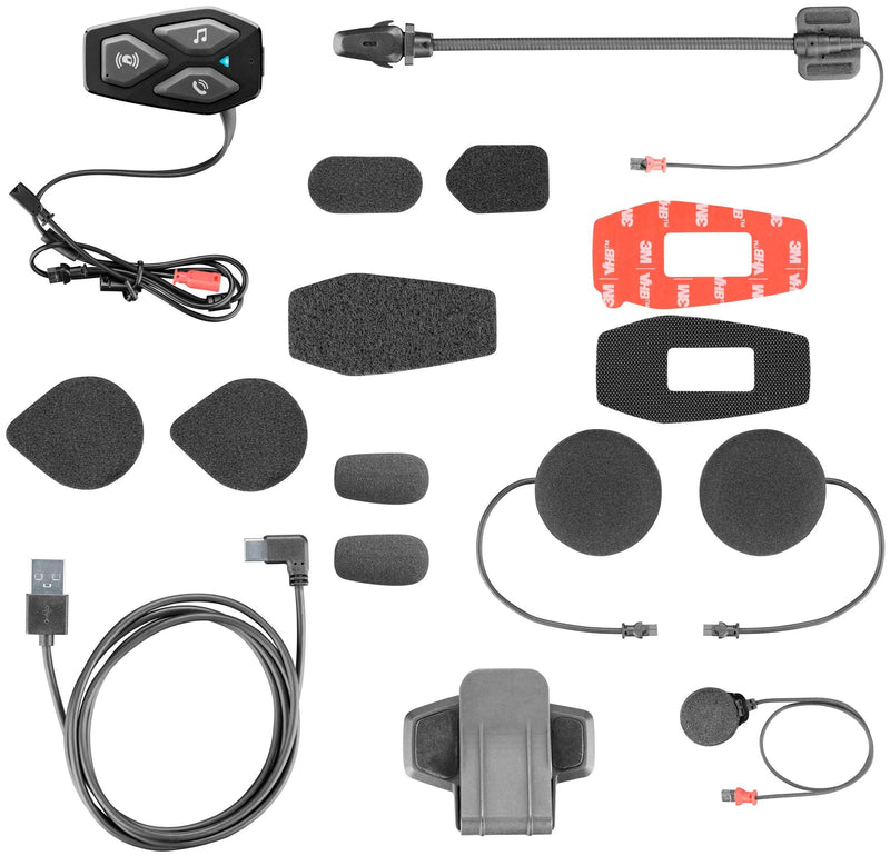 Afbeelding laden in galerijviewer, Interphone helm communicatie systeem u-com 3 com. system helmets u-com3 hd
