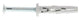 Spit hit m-p slagplug 5x25 5 met kraag vpe=200