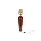 Staande lamp martin terra glas metaal dia.20x95cm