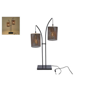 Cosydecor staande lamp joop zwart 20x53x76cm