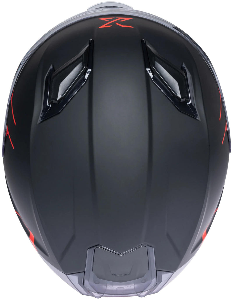 Afbeelding laden in galerijviewer, Spec-x integralhelm sx-82.03 r2 stinger helmet sx-82.03 r2 black matt red s pin read
