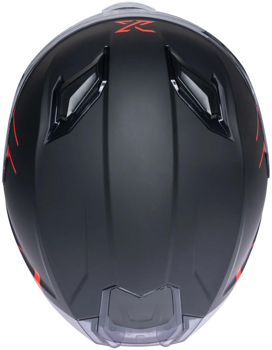Spec-x integralhelm sx-82.03 r2 stinger helmet sx-82.03 r2 black matt red s pin read
