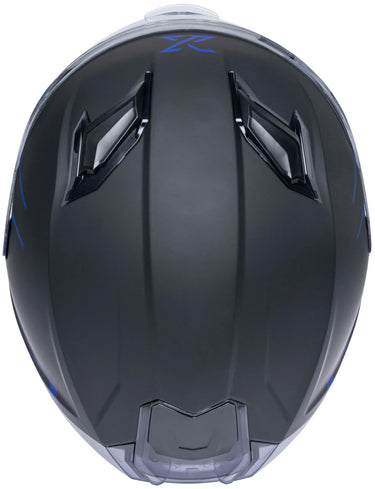 Spec-x integralhelm sx-82.03 r2 stinger helmet sx-82.03 r2 black matt blue m pin rea