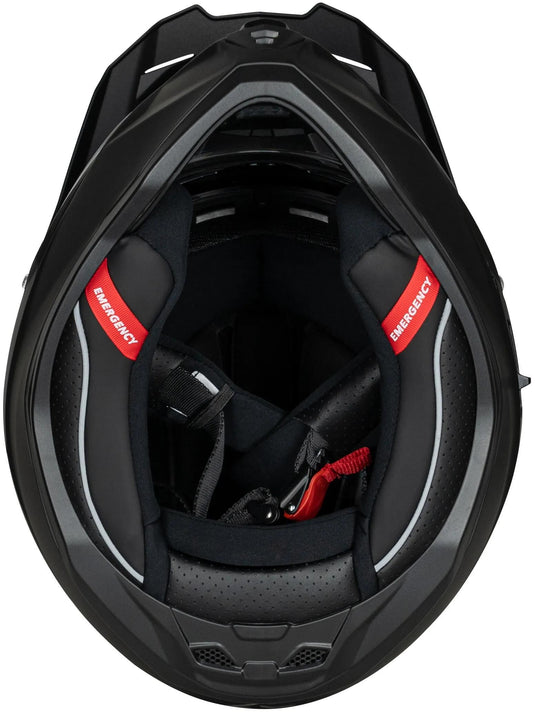 Spec-x endurohelm sx-62.01 stinger adv helmet sx-62.01 black matt gr.l