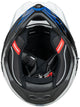 Spec-x endurohelm sx-62.01 r1 stinger adv helmet spac-x sx-62.01 r1 stinger adv xs white blue