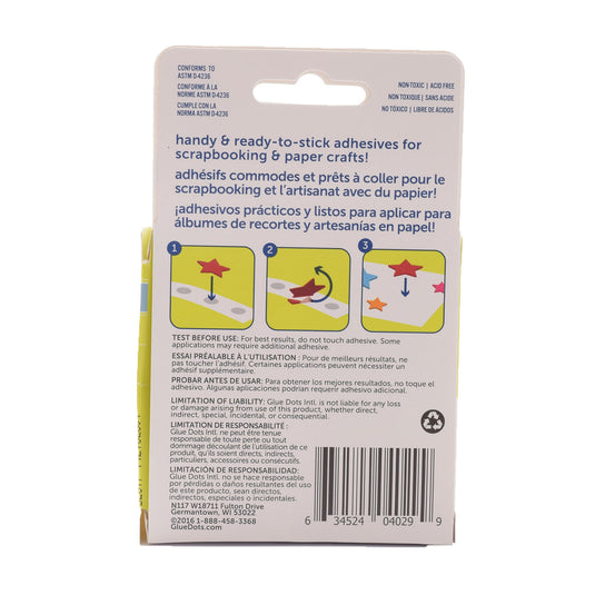 Glue dots • ultra-thin dots roll 10mm
