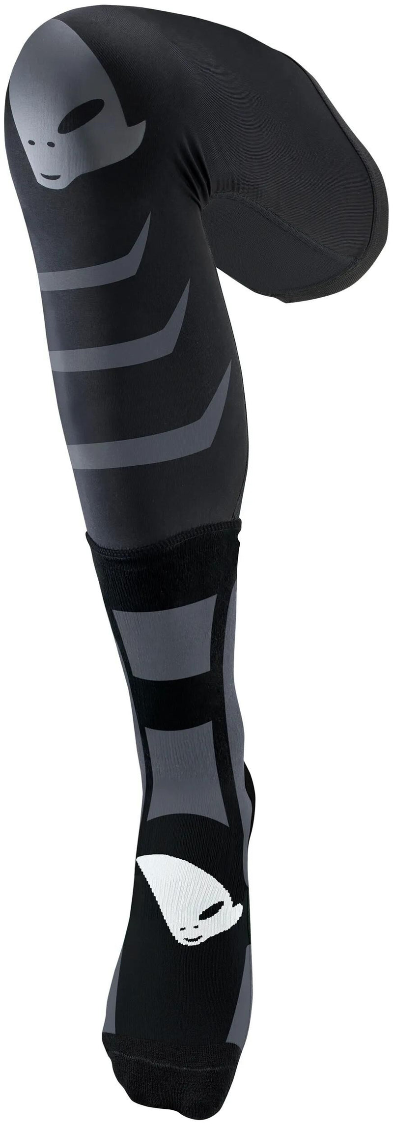 Afbeelding laden in galerijviewer, Ufo plast sokken off-road socks ufo long black grey gr. l
