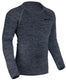 Oxford longshirt advanced base layer functional shirt long sleeve s m gray