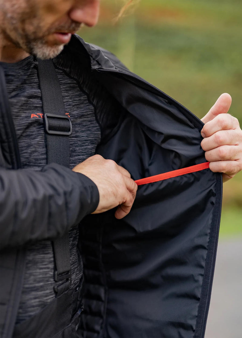 Afbeelding laden in galerijviewer, Oxford jacke atmos thermo quilted jacket atm thermo black gr. s
