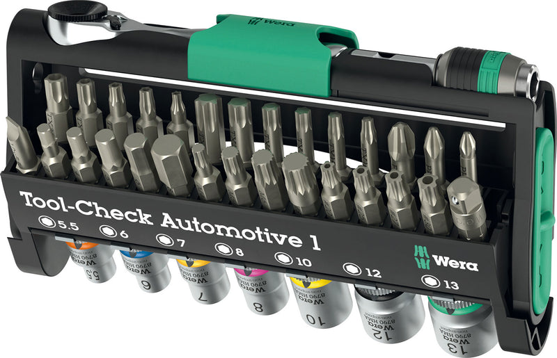 Afbeelding laden in galerijviewer, Wera tool-check automotive 1, 38 pieces
