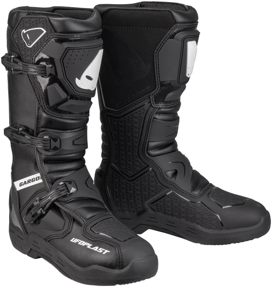 Ufo plast laarzen gargor boots ufo gargor black white gr. 44