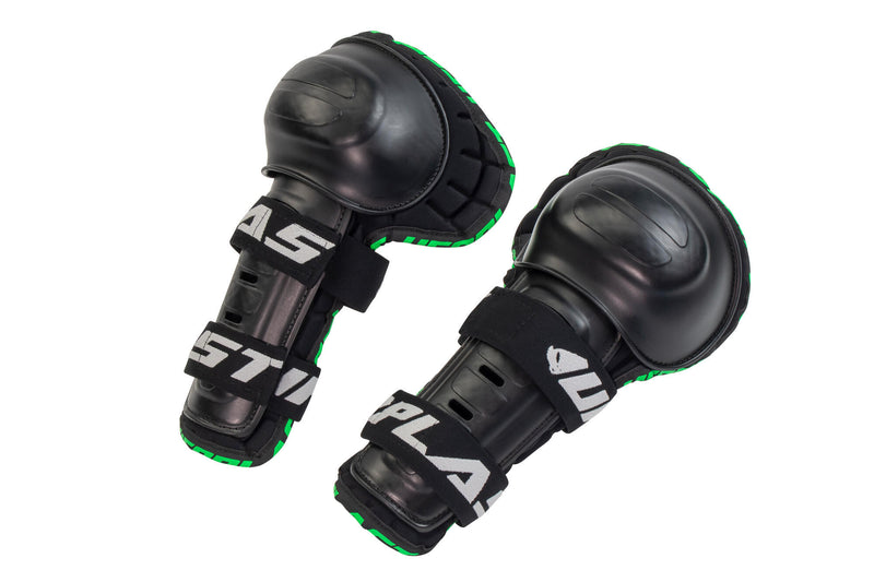Afbeelding laden in galerijviewer, Ufo plast knieprotektoren alcor knee protector ufo alcor black

