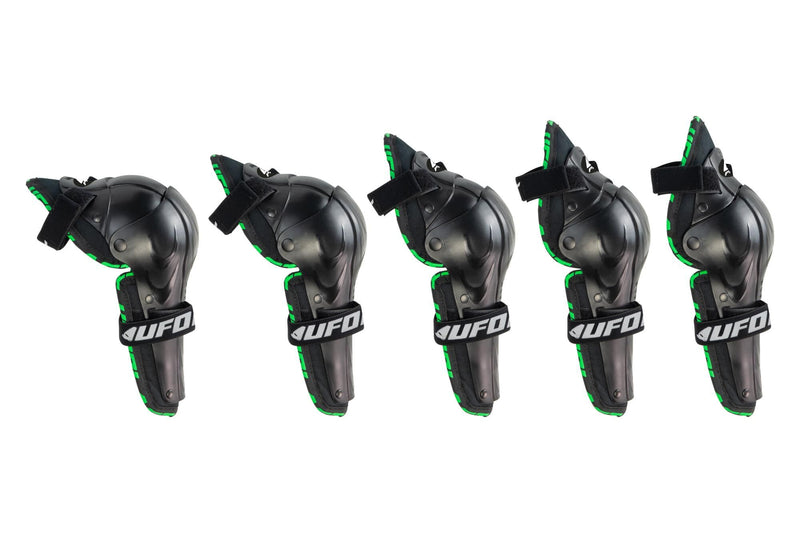 Afbeelding laden in galerijviewer, Ufo plast knieprotektoren kajam kids knee protector ufo kajam black
