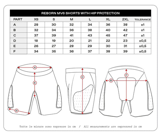 Ufo plast protektorenhose reborn mv6 protector pants ufo reborn mv6 black gr. l