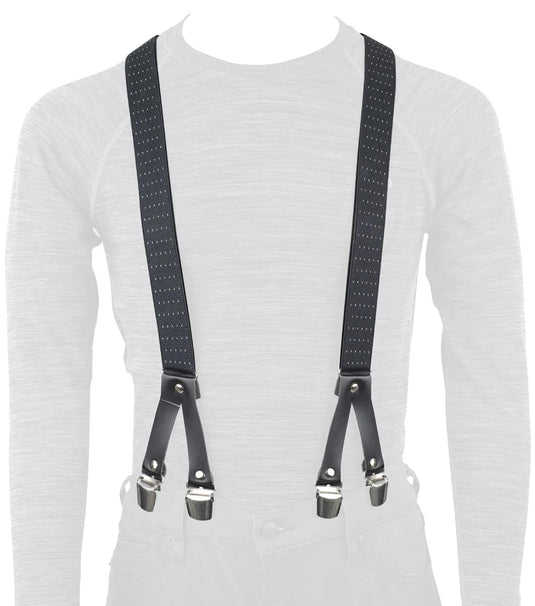 Oxford bretels trouser braces riggers chic black