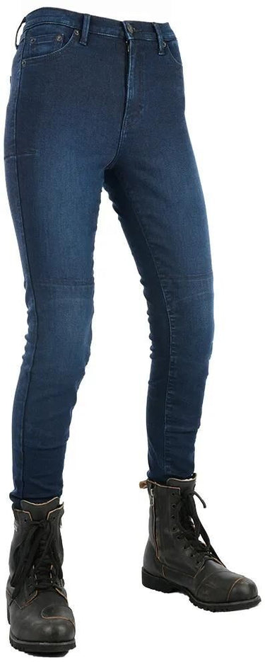 Oxford broek jeggings trousers oa jeggin ladies blue short size 08