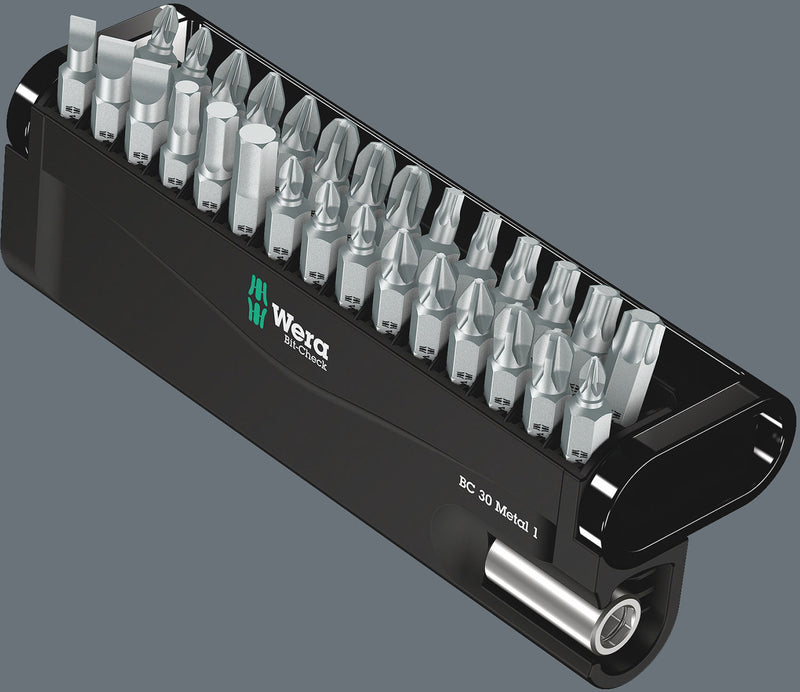 Afbeelding laden in galerijviewer, Wera bit-check 30 metal 1 sb, 30-piece
