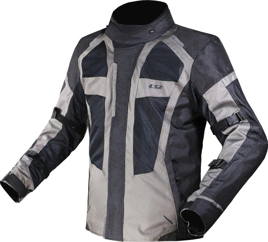 Ls2 jas scout jacket scout man black dark gray l