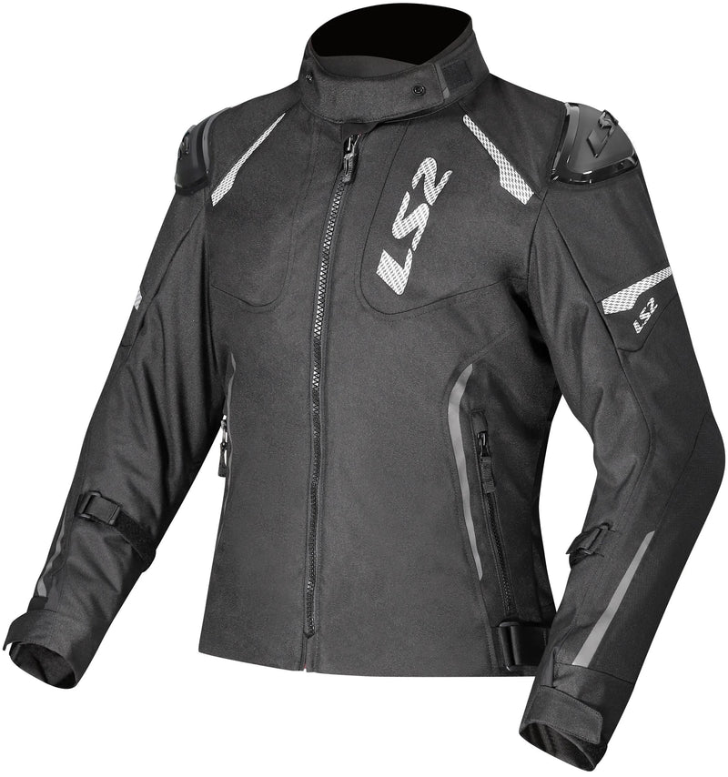 Afbeelding laden in galerijviewer, Ls2 jacke zoom lady jacket zoom ladies black gr. l
