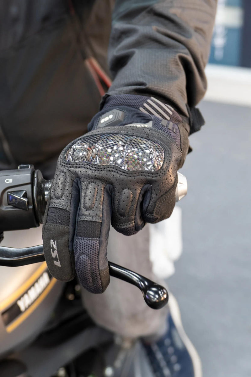Afbeelding laden in galerijviewer, Ls2 handschuh atom man atom gloves men's black size xxl
