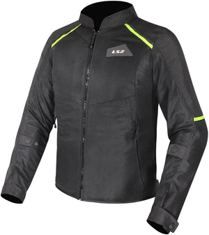 Ls2 jacke breeze man jacket breeze men black yellow gr. 3xl