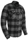 Oxford jas kickback 2.0 shirt shirts kickback 2. black grey gr.s