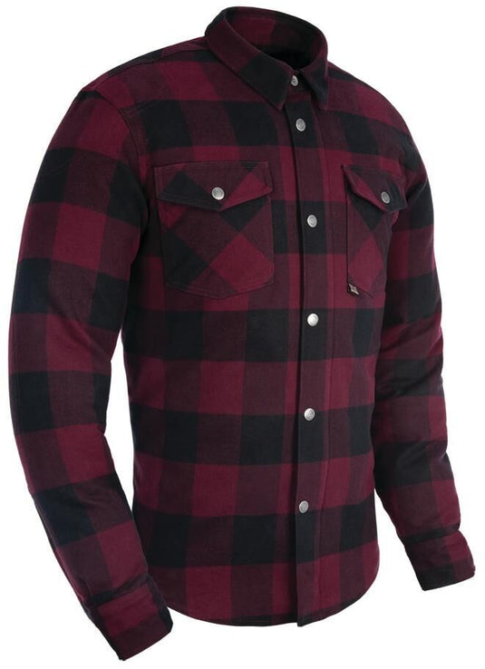 Oxford jas kickback 2.0 shirt shirts kickback 2. black red gr.s