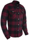 Oxford jas kickback 2.0 shirt shirts kickback 2. black red gr.s