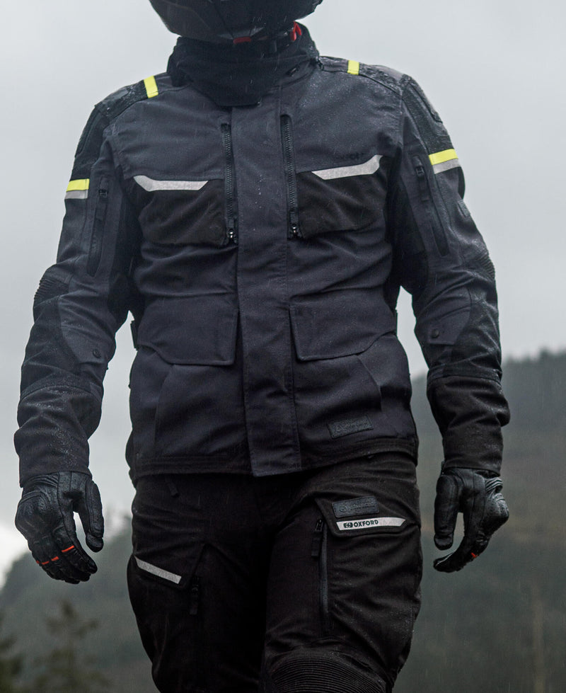 Afbeelding laden in galerijviewer, Oxford jas stormland jacket stormland gray sw neon yellow gr. l
