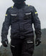 Oxford jas stormland jacket stormland gray sw neon yellow size
