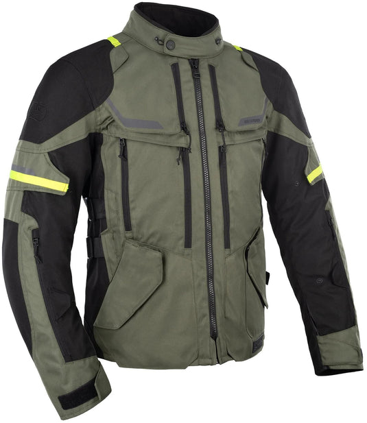 Oxford jas rockland jacket rockland brown bw yellow size xl