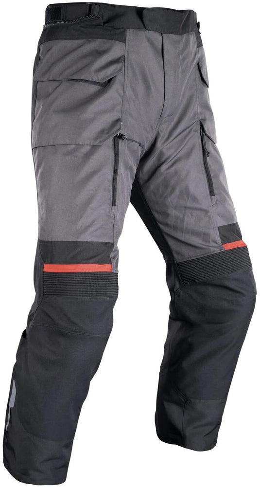 Oxford broek rockland trousers rockland gray bw red regu. gr. m