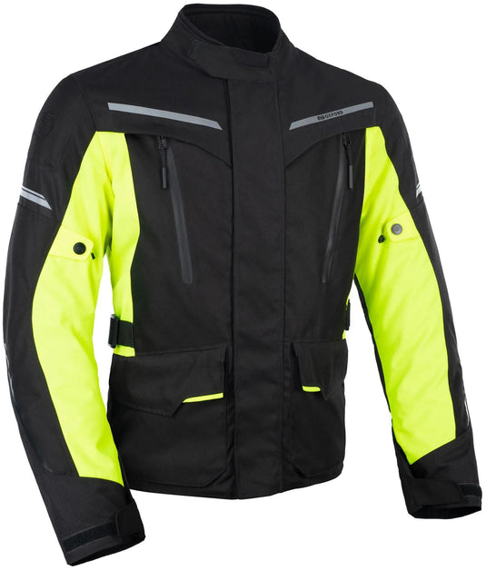 Oxford jas metro 2.0 jacket metro 2.0 black neon yellow gr. l