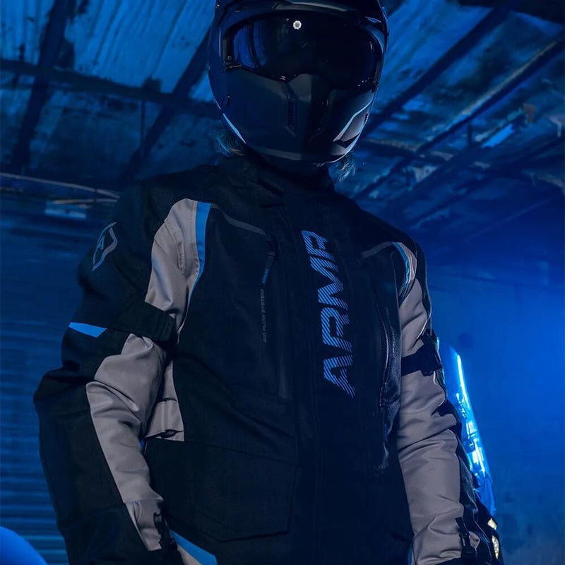 Afbeelding laden in galerijviewer, Armr jacke kiso 4.0 jacket kiso 4.0 wp ms black grey blue gr. l
