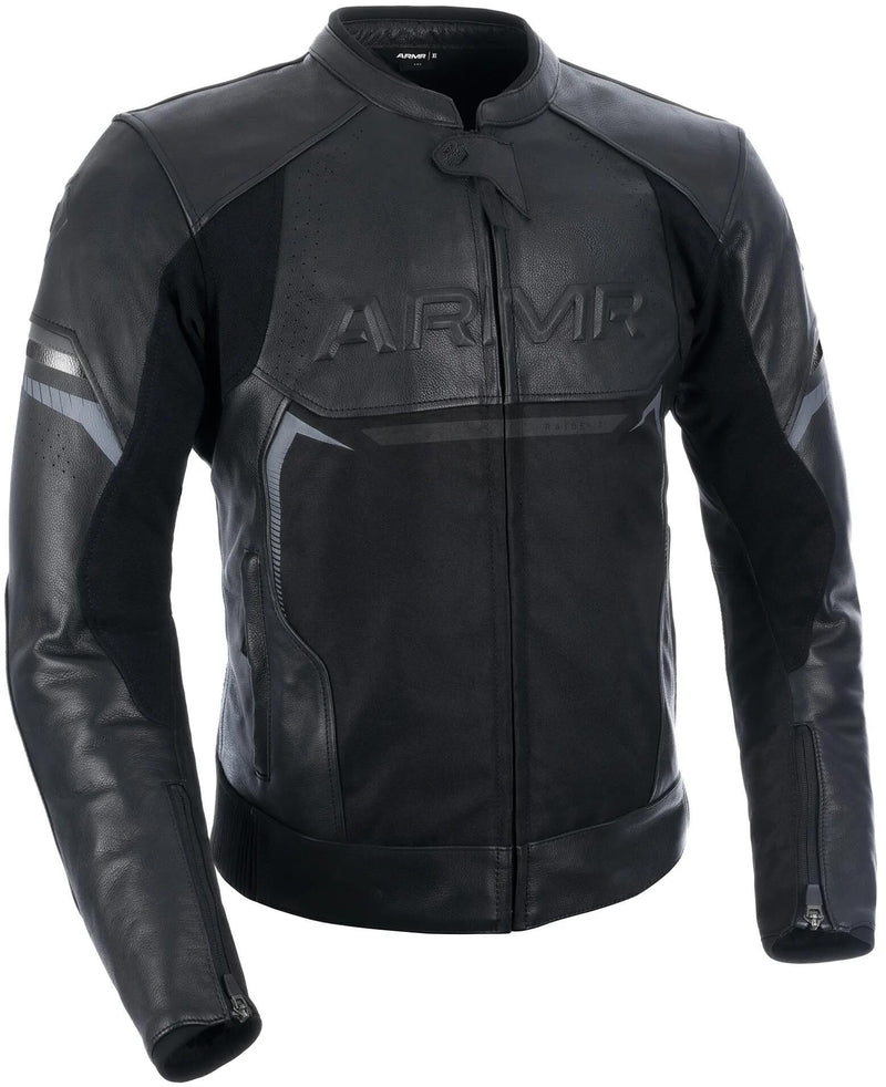 Afbeelding laden in galerijviewer, Armr lederjacke raiden 3.0 leather jacket raide 3.0 ms black gr. m
