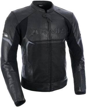 Armr lederjacke raiden 3.0 leather jacket raide 3.0 ms black gr. 3xl
