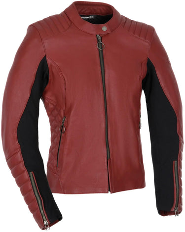Oxford lederjacke radley leather jacket rad ws red 40