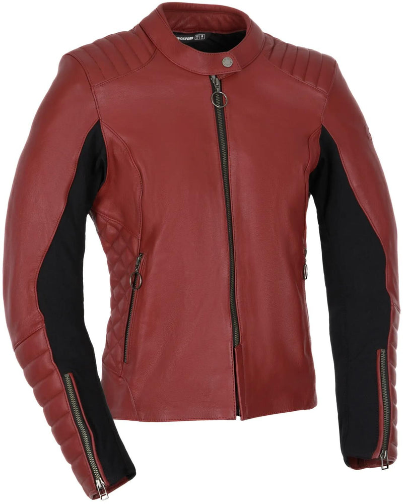 Afbeelding laden in galerijviewer, Oxford lederjacke radley leather jacket rad ws red 40
