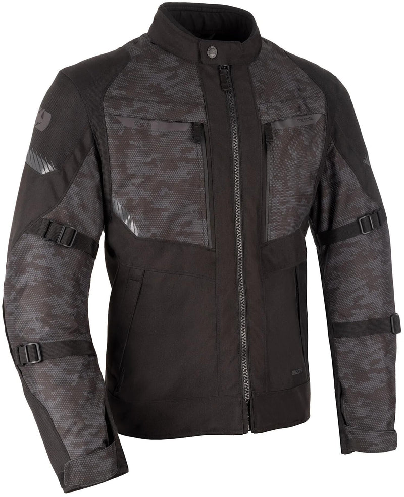 Afbeelding laden in galerijviewer, Oxford jacke toronto 1.0 jacket toronto 1.0 d2d ms black camo gr. m
