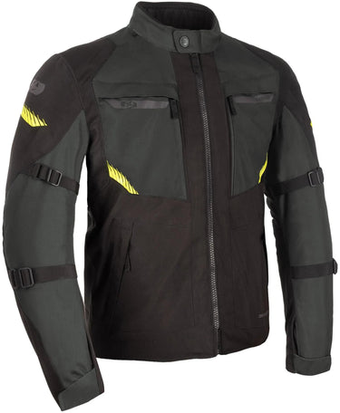 Oxford jacke toronto 1.0 jacket toronto 1.0 d2d ms black green fluo l