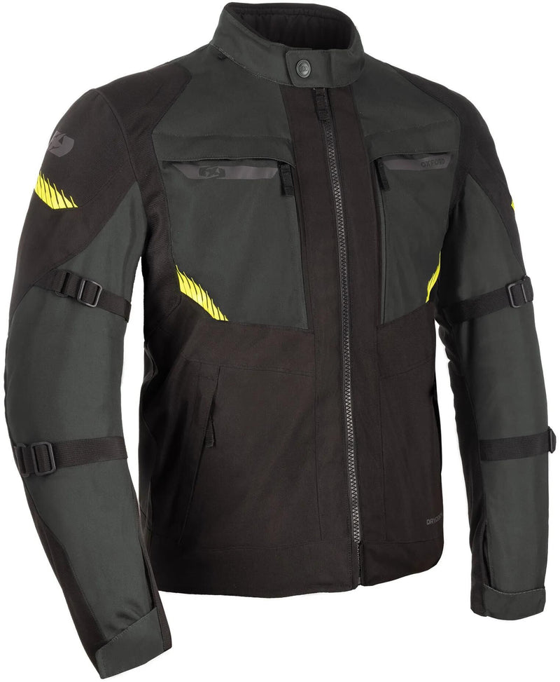 Afbeelding laden in galerijviewer, Oxford jacke toronto 1.0 jacket toronto 1.0 d2d ms black green fl. xx
