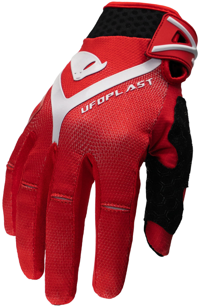 Afbeelding laden in galerijviewer, Ufo plast crosshandschoen hayes . gloves ufo hayes red white gr. xl

