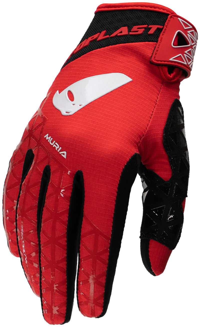 Afbeelding laden in galerijviewer, Ufo plast crosshandschoen muria . gloves ufo muria red white gr. l
