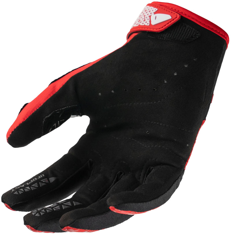 Afbeelding laden in galerijviewer, Ufo plast crosshandschoen muria . gloves ufo muria red white gr. l
