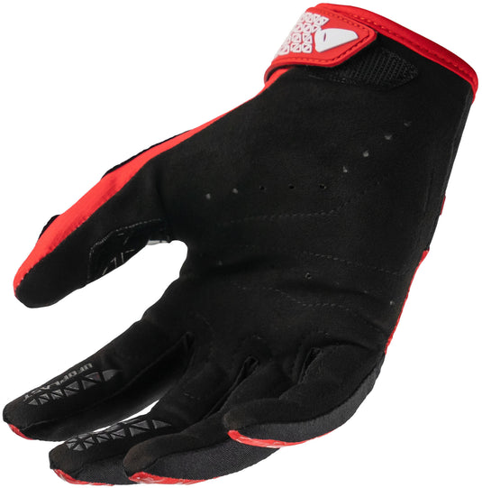 Ufo plast crosshandschoen muria . gloves ufo muria red white gr. l
