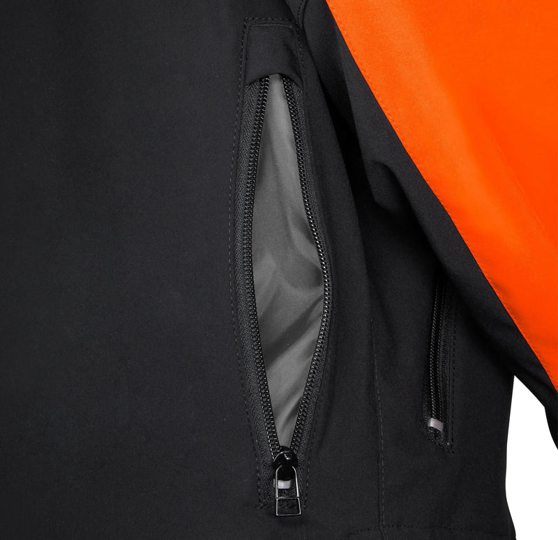 Afbeelding laden in galerijviewer, Ufo plast jas taiga enduro jacket ufo black orange gr. xxl
