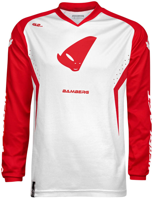 Ufo plast jersey mx bamberg mx jersey ufo bamberg red white gr. xl