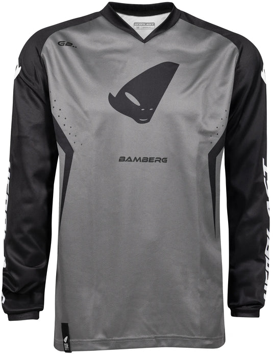 Ufo plast jersey mx bamberg mx jersey ufo bamberg black grey gr. l